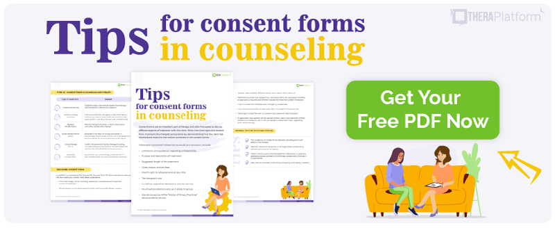 Counseling Informed Consent Forms