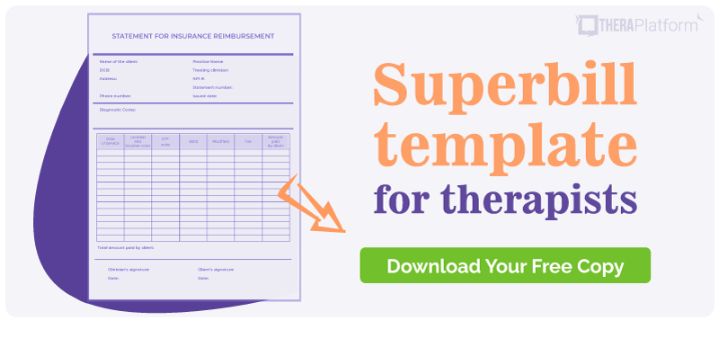 Understanding invoices, statements, and superbills