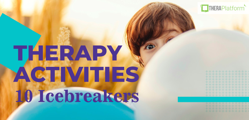 icebreakers, therapy activities, teletherapy, telehealth