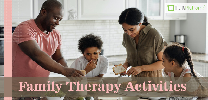 family therapy activities, family therapy techniques, telehealth, teletherapy