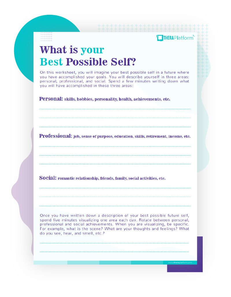 Self Esteem Worksheet For Teens - Abhayjere.com