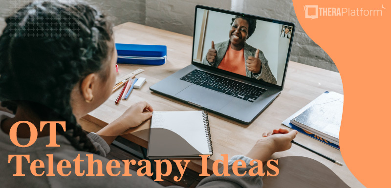 OT teletherapy ideas, OT activities, OT teletherapy activities, OT telehealth ideas