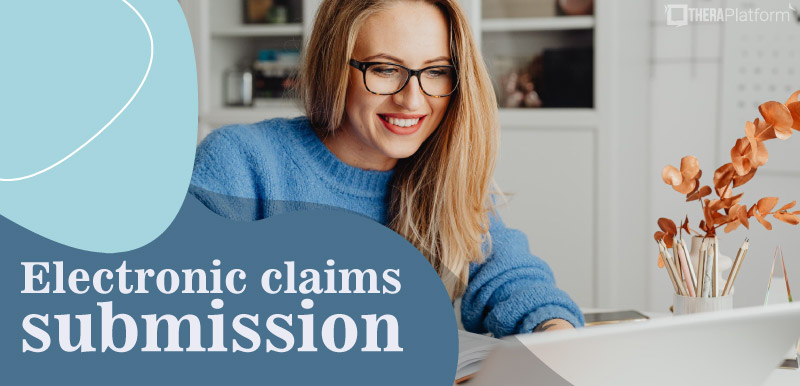 Electronic claims submission, therapy billing