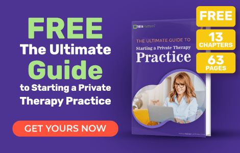 therapy private practice business plan